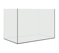Aquarium en verre rectangulaire - vidaXL - 60x35x40 cm - Blanc - Verre robuste - Bords lisses - Sans couture