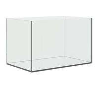 vidaXL Aquarium en verre rectangulaire 40x25x25 cm Blanc – Robuste, bords doux