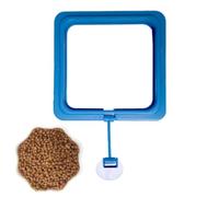 Aquarium Feeding Ring, Square Round Multifunctional, Fish Food Feeder | Floating Reduces Food Wastage, Maintains Tank Water Quality, Floating Feeder Ring for Guppy, Tetra