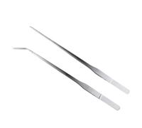 Aquarium Feeding Tweezers - Long Tongs Tool for Pets | Stainless Steel with Anti Slip Grip, Precision Feeding Design, Safe Handling Accessory, Freshwater Saltwater Terrarium Aid for Gecko Lizard