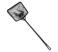 Aquarium Fish Net, Portable Skimming Tool, Multifunctional Cleaning Mesh, Comfortable Non Slip Handle, Lightweight Scoop Accessory, Ideal for Pond, Pool, Bathtub, Fountain, Medium, Large Size