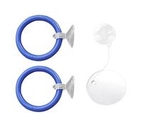 Aquarium Food Distribution Circle - Alimentation ciblée sans gaspillage | Distributeur d'enrichissement flottant rond | Anneau d'exercice puissant à ventouse pour Betta, tortue, Guppy