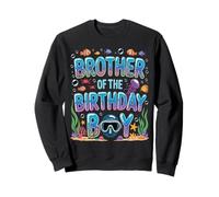 Aquarium Frère de l'anniversaire Garçon Animaux Marins Sweatshirt