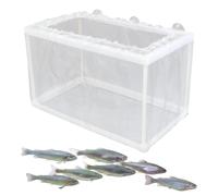 Aquarium Fry Hatchery Box - Filet de Reproduction en, réservoir de séparation de Poissons fai-par -Te | Cage d'incubateur de Tasse d'aspiration, récipient d'isolation compat