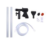 Aquarium Gravel Maintainer | Semi - Automatic Water Changer & Sand Washer | 3D Screen Safeguards Fish/Plants/Gravel | 7ft Outlet Hose, Hand - Held Design