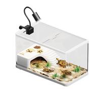 Aquarium Haut De Gamme for Tortues avec Douche À Effet Pluie Et Filtre - Habitat Spacieux for Tortues, Tortues Terrestres Et Bernard-l'ermite
