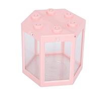 Aquarium Hexagonal, Petit Aquarium Léger et Portable Pouvant Supporter 100 Kg, Conception Transparente pour Aquarium de Bureau, Voir Clairement Les Poissons pour Les Décorations