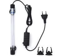 Aquarium immersion lumière propre UV stérilisateur lampe verte algues pour les réservoirs de poissons Pondeu Plug 220-240V 5W