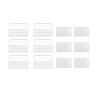 Aquarium Lid Handle 6Pcs | Sturdy Acrylic Tank Cover Pull | Secure Grip for Fish Tank/Glass Cabinet/Furniture | Easy Replacement Handles