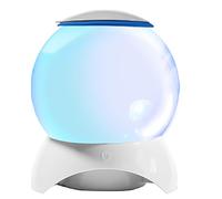 Aquarium méduse moderne avec lumières changeantes de couleur claire ronde sphère design pompage pour la maison et le bureau