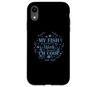 Aquarium Mes Poissons pensent Que Je suis Cool Coque pour iPhone XR