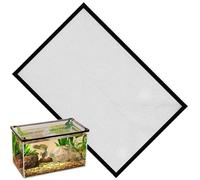 Aquarium Mesh Lid - Magnetic Fish Tank Cover | Anti-Jump Net Screen | Magnetic Mesh Cover Helps Prevent Fish Escapes While Allowing Airflow; Adjustable Design For Various Tanks.