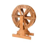 Aquarium Moulin À Vent Eau Roue, À Eau Décorations D'aquarium Réservoir De Poisson Roue À Eau Fontaine, pour décoration d'étang et amélioration du Feng Shui(80cm/31.5in)