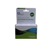 Aquarium Münster Aquavital NO3 Lot de 25 coussins en poudre | Test nitrate, 25 coussins de test, analyse de l'eau, entretien de l'aquarium