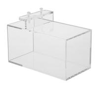 Aquarium Mural Suspendu Transparent en Acrylique | Carter Clair, Observation , pour Nano Bassins D'eau Douce, Installation Rapide, Moins de Recharges