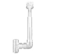 Aquarium Oil Film Skimmer - Remover acrylique Slick avec panier à tube mobile | Accessoire filtre protéique de surface pour nettoyage de réservoir de poisson clair et gestion de la filtration des