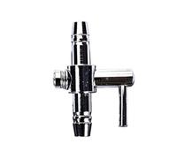 Aquarium Oxygen Distributor Valve de séparation d'air d'aquarium 4 pièces | Pompe à Air for aquarium, 1/2 voies, répartiteur de débit, distributeur, robinet de pompe(Single Head)
