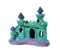 Aquarium Paysage Serrures Artificielles Réservoirs de Poissons Aménagement Paysage pour Paysage de Crevettes Ornements Colorés Décoration de Réservoir de Poissons