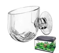Aquarium Pflanzenhalter Set - Transparentes Acryl Material, Starker Saugnapf, Glatte Oberflaechen, Dekorative Wasserpflanzen Toepfe Fuer Fische | Stabiler Wasserpflanzentopf Fuer Eine Natuerliche