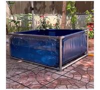 Aquarium pliable en PVC transparent, durable et portable pour l'extérieur, l'intérieur, koi, tortue