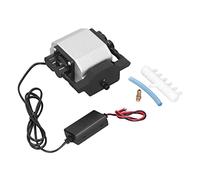 Aquarium Pompe à oxygène Petite aération domestique Aquarium Pompe à batterie de voiture 12V Aérateur de pêche Moteur économe en énergie Coque en aluminium de haute qualité Coussin antidérapant (12V