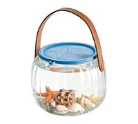 Aquarium Portable | Seau pêche Transparent avec poignée | Conteneur À Poissons Nomade | pour Betta crabes Petites Tortues Coquillages Vie Aquatique Maison extérieur Plage Piscine lac