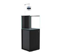 Aquarium pour Décorer le Salon Aquarium en verre Grand aquarium sur pied avec base Réservoir de poissons d'eau salée Sac à dos Filtre de fond de débordement Sous le réservoir de filtration for poisson