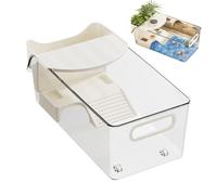 Aquarium pour tortues, terrarium détachable, accessoire pour reptiles, zone multifonction, pour tortues terrestres, enclos - pour grenouille arbre, crabe, écrevisse de rivière, petits animaux, salon