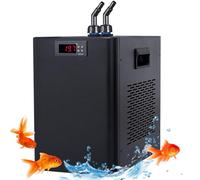 Aquarium Refroidisseur d'eau de réservoir, Refroidissement par Eau, hydroponie réglable pour réservoir, 160 L/300 L/500 L, compresseur de réfrigération pour système hydroponique, Usage Domes