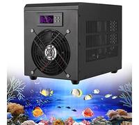 Aquarium Refroidisseur d'eau système de Refroidissement, système hydroponique pour Poissons d'ornement avec Pompe et Tuyau pour Aquariums domestiques, crevettes en Cristal de Corail, chauffa