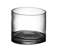 Aquarium Réservoir de Poissons créatif, Conception cylindrique, réservoir de Poissons en Verre Transparent, décoration de Bureau et de Maison Bac à Poisson