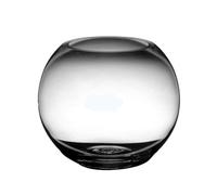 Aquarium Réservoir de Poissons Rond en Verre Transparent épais, Grand réservoir de Poissons de Bureau, réservoir de Poissons de Salon, réservoir de Tortues Bac à Poisson(Grand)