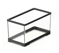 Aquarium Réservoir de Poissons Transparent en Acrylique, résistant aux Chutes, réservoir écologique Petite et Moyenne Taille for la Maison Le Bureau(Petit)
