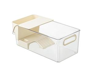 Aquarium Réservoir Terrarium Accessoire Rampe Planteur PETG Ouvert Facilement pour Reptiles Adapté à la Décoration Intérieure Élevage Espace, S