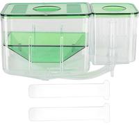 Aquarium réservoirs de poissons boîte d'élevage Little double couche d'isolation incubateur pour les petites crevettes blessées
