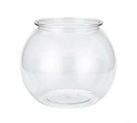 Aquarium rond anti-déflagrant avec fonction anti-chute et vision à 360 degrés, adapté pour les activités de pêche domestiques et extérieures (taille S)