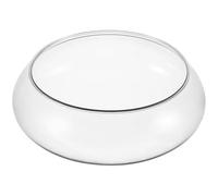 Aquarium rond en verre, grand vase transparent pour fleurs de nénuphar, pot de fleurs succulentes, décoration d'intérieur