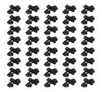 Aquarium Séparation Clip Fish Tank Diviseur PVC Ventouse Supports pour Diviser Le Réservoir en Compartiments pour Séparer Les Espèces de Poissons Elevage ou Lutte Prévention Blanc (Noir)
