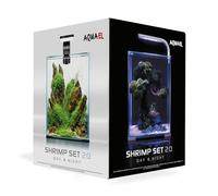 Aquarium SHRIMPSET Smart D&N 20 Blanc 19L 25x25x30cm