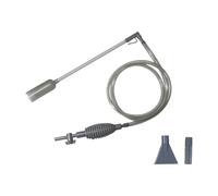 Aquarium Siphon Vacuum Cleaner for Gravel and Sand, Gravel Vacuum for Aquarium, for Fish Tank Gravel and Sand Cleaning, Remove Dirt, Water Change (Grey)