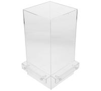 Aquarium Suspendu Acrylique pour Betta, Remplissage D’Eau Automatique | Montage sans Perçage, Maintien du Niveau, Slot de Filtration Interne, Format 25x14,5x14,5cm