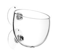 Aquarium Tank - Glass Fish Habitat, Clear Desktop Water Terrarium with Sturdy Rimless Edge Design, High Clarity Viewing Panel, Ideal for Workplace Desk Aesthetic Enhancement Decorations