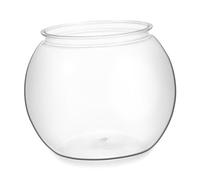 Aquarium Transparent Rond pour Bocal Décoratif pour Goldfish Plantes Petit Réservoir pour Décoration