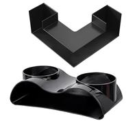 Aquarium Tunnel,2 Pièces L-Shaped Vision à 360° Décoration d'Angle | Tunnel Caverne pour Poissons - Accessoires d'Aquarium - Pour crevettes, corydoras, poissons-chats, kuhli loach - enrichissement, re