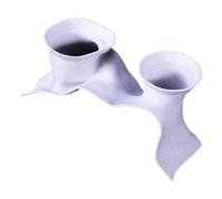 Aquarium Tunnel, Decorative Underground Tunnel, Curved Betta Cave, Underwater Viewing Tube for Shrimp Habitat, Hermit Crab Hide, 7.48x3.54x3.35 inches, Weight: 70g