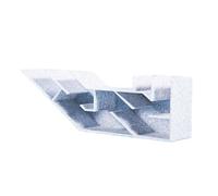 Aquarium Tunnel, Shrimp Cave Shelter, Freshwater Breeding Maze, 4.92x0.98x1.57 inches, Decorative Viewing Structure for Betta, Loach, Crab, Tank Corner, Home Setup Use