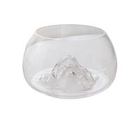 Aquarium Verre Iceberg Aquarium Bureau Haute Transparent Mini Aquarium Salon Maison Bureau Rond Petit Aquarium Bac à Poisson