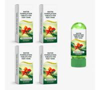 Aquarium Water Purification Tablets, Fast-Acting Purifier for Fish Tanks | Turbidity Remover, Portable Aquarium Water Purifier for Fish Tank Hobbyists