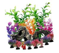 Aquariums Artisanat Artificiel Stone Grass Plant Décorations Fish Tanks Fournitures Sea Art Décorations Fish Tanks Paysage