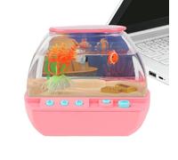 Aquariums Décoration de Table avec Musique et Lumière